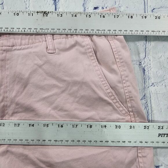 Levis MENS SZ L XX Chino EZ Shorts Pink Stretch Drawstring Casual Preppy Chino - Picture 3 of 12